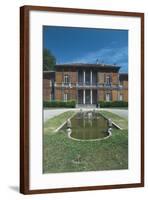 Facade of Villa Manzoni-null-Framed Giclee Print