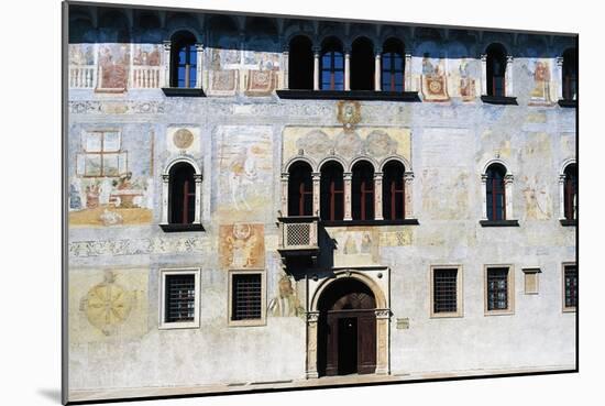 Facade Painted-Marcello Fogolino-Mounted Giclee Print