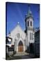 Facade, Roman-Catholic Church, Motomachi Neighborhood, Hakodate, Hokkaido, Japan-null-Stretched Canvas