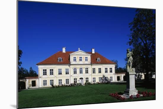 Facade, Saue Manor-null-Mounted Giclee Print