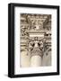 Facade Sculpture of Church of the Holy Cross (Chiesa Di Santa Croce), Lecce, Apulia, Italy-Ivan Vdovin-Framed Photographic Print