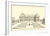 Facade Sur Le Jardin De L'Hotel Du Grand Prieur; D'Apres I Marot-null-Framed Giclee Print