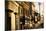 Facades In Golden Light, Old San Juan, Pr-George Oze-Mounted Photographic Print