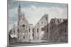 Facades of the Churches of St. Genevieve and St. Etienne Du Mont, Paris, C.1800-Angelo Garbizza-Mounted Giclee Print