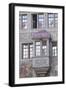 Facades of the Town Houses at the Rathausplatz Square-Markus Lange-Framed Premium Photographic Print