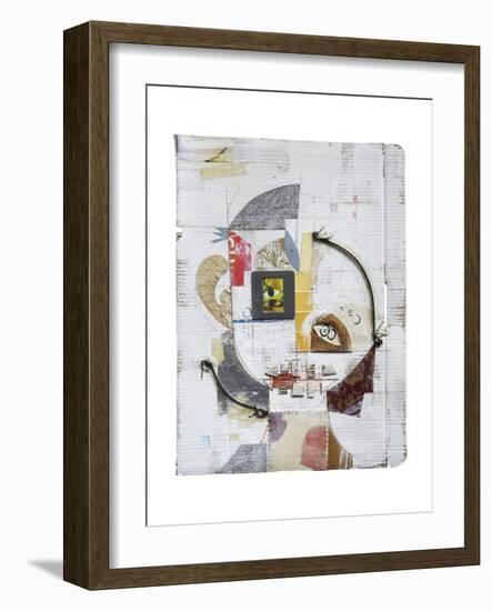 Face 5-Enrico Varrasso-Framed Art Print