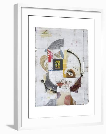 Face 5-Enrico Varrasso-Framed Art Print