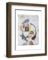 Face 5-Enrico Varrasso-Framed Art Print