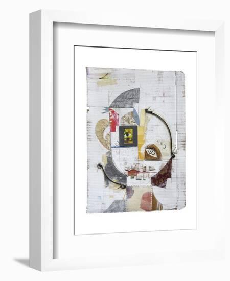 Face 5-Enrico Varrasso-Framed Art Print