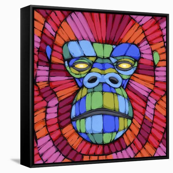 Face First-Ric Stultz-Framed Stretched Canvas