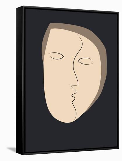 Face It 1-Design Fabrikken-Framed Stretched Canvas