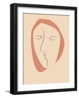 Face It 2-Design Fabrikken-Framed Art Print