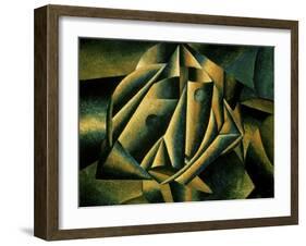 Face of a Peasant Girl, c.1912-Kasimir Malevich-Framed Giclee Print