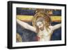 Face of Christ, Detail from Fresco Cycle Stories of Virgin-Ottaviano Nelli-Framed Giclee Print