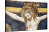 Face of Christ, Detail from Fresco Cycle Stories of Virgin-Ottaviano Nelli-Stretched Canvas
