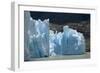 Face of Glaciar Grey (Grey Glacier) on Lago De Grey-Tony-Framed Photographic Print