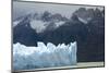 Face of Glaciar Grey (Grey Glacier) on Lago De Grey-Tony-Mounted Photographic Print