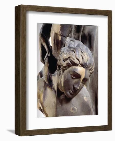 Face of Isaac, Detail from Sacrifice of Isaac-null-Framed Giclee Print