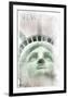 Face Of Liberty-null-Framed Premium Giclee Print