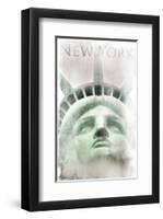 Face Of Liberty-null-Framed Art Print