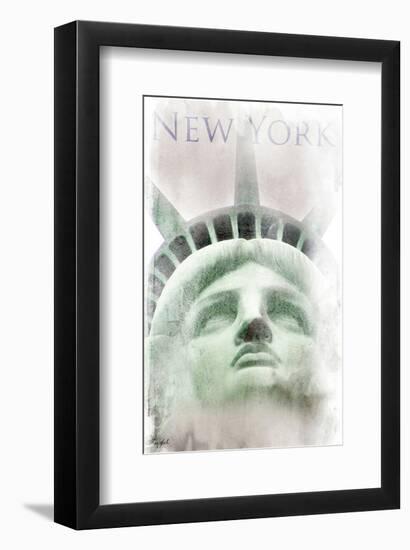 Face Of Liberty-null-Framed Art Print