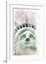 Face Of Liberty-null-Framed Art Print