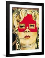 Face of Mae West, c.1935-Salvador Dalí-Framed Art Print