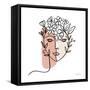 Face of Spring I-Farida Zaman-Framed Stretched Canvas
