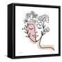 Face of Spring II-Farida Zaman-Framed Stretched Canvas