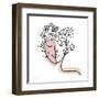 Face of Spring II-Farida Zaman-Framed Art Print