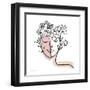 Face of Spring II-Farida Zaman-Framed Art Print