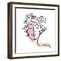 Face of Spring II-Farida Zaman-Framed Art Print