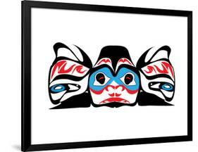 Face of The Fish-null-Framed Premium Giclee Print