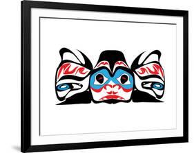 Face of The Fish-null-Framed Art Print