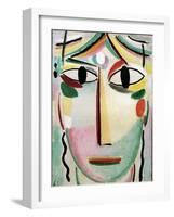 Face of the Saviour, 1919-Alexej Von Jawlensky-Framed Giclee Print