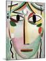 Face of the Saviour, 1919-Alexej Von Jawlensky-Mounted Giclee Print