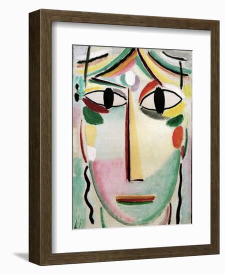 Face of the Saviour, 1919-Alexej Von Jawlensky-Framed Giclee Print