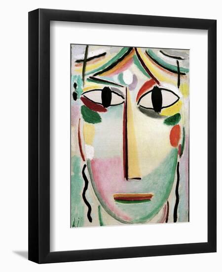 Face of the Saviour, 1919-Alexej Von Jawlensky-Framed Giclee Print