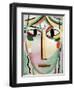 Face of the Saviour, 1919-Alexej Von Jawlensky-Framed Giclee Print