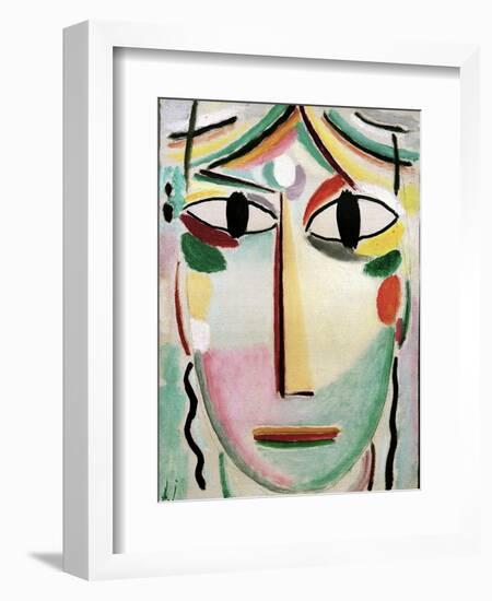 Face of the Saviour, 1919-Alexej Von Jawlensky-Framed Giclee Print