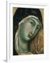 Face of Virgin Mary, from Madonna with Child altarpiece, Convent of San Domenico-Duccio di Buoninsegna-Framed Giclee Print