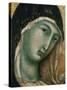 Face of Virgin Mary, from Madonna with Child altarpiece, Convent of San Domenico-Duccio di Buoninsegna-Stretched Canvas