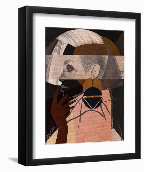 Face Off No. 2-Erin K. Robinson-Framed Art Print