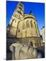 Face Sculpture Below Bonn Cathedral, Bonn, North Rhineland Westphalia, Germany, Europe-Christian Kober-Mounted Photographic Print