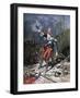 Face the Enemy, 1884-F Meaulle-Framed Giclee Print