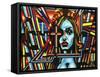 Face the Faith-Abstract Graffiti-Framed Stretched Canvas