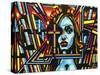 Face the Faith-Abstract Graffiti-Stretched Canvas