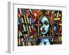 Face the Faith-Abstract Graffiti-Framed Giclee Print