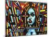 Face the Faith-Abstract Graffiti-Mounted Giclee Print