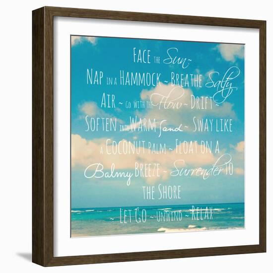 Face the Sun-Lisa Hill Saghini-Framed Art Print